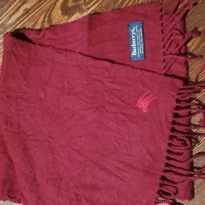 Burberry 100% wool scarf